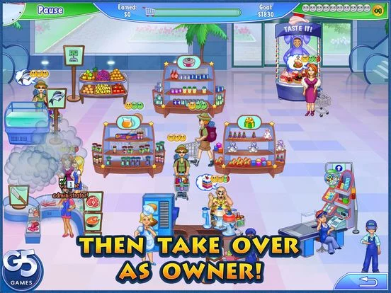 Изображение игры: Supermarket Management 2 HD