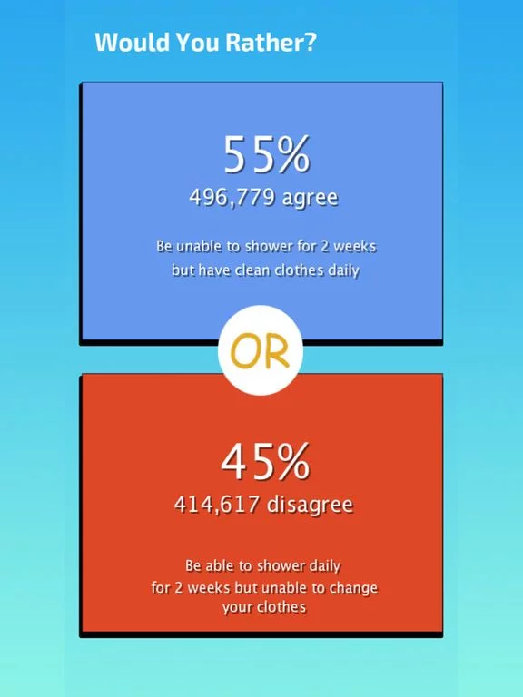 Изображение игры: Would u Rather?