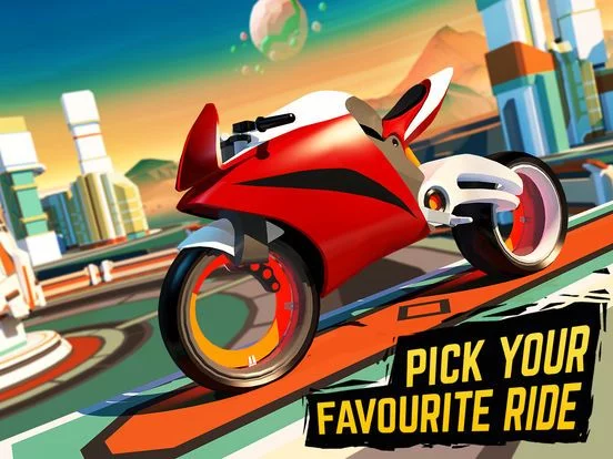 Изображение игры: Gravity Rider: Power Run