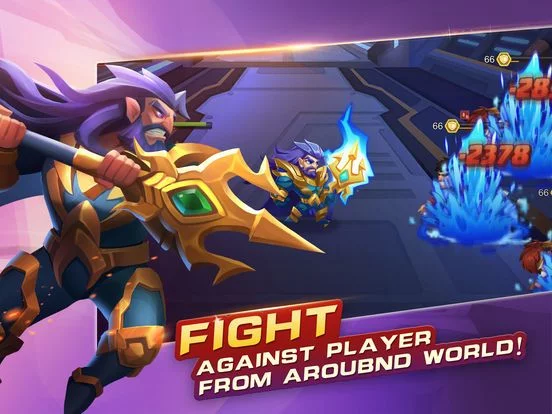 Изображение игры: Idle Battles:Heroes vs Zombies