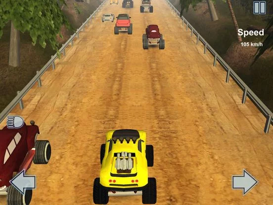 Изображение игры: Monster Truck Xtreme Nitro Racing Games: Free Highway Driving 3D Simulator