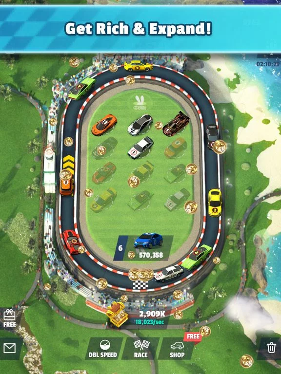 Изображение игры: Merge Car Billionaire