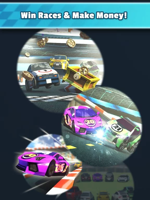 Изображение игры: Merge Car Billionaire