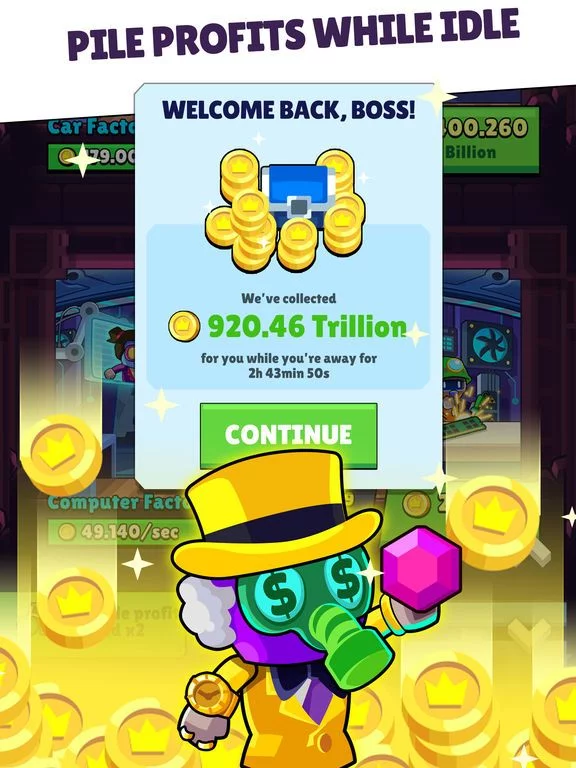 Изображение игры: Robot Inc, Idle Factory Tycoon