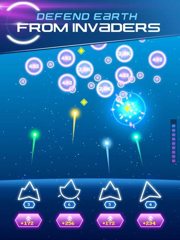 Изображение игры: Non-Stop Space Defense