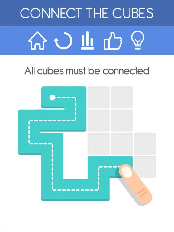 Изображение игры: Connect The Cubes