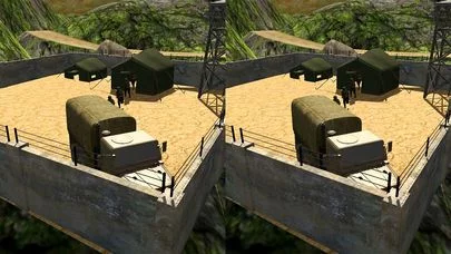 Изображение игры: Vr Mountain Army Truck: Simulator game-s 2016