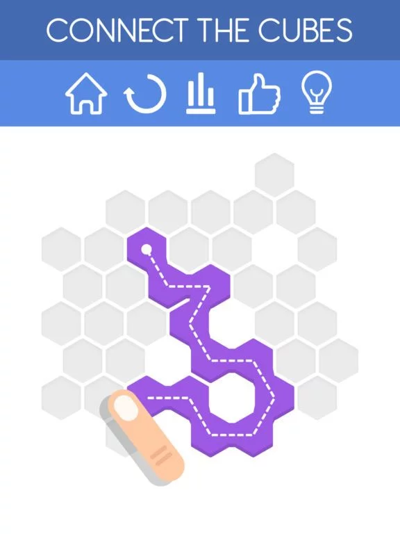 Изображение игры: Connect The Cubes