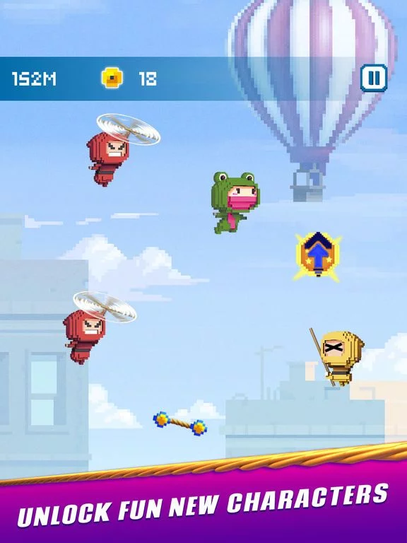 Изображение игры: Ninja UP!