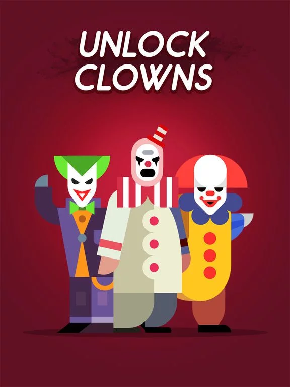 Изображение игры: Crazy Clown Chase