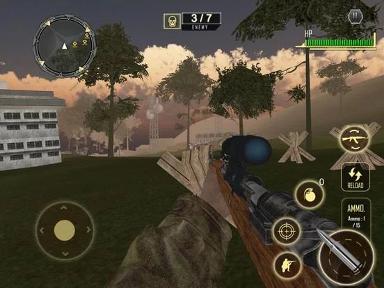 Изображение игры: War Shooting Survival
