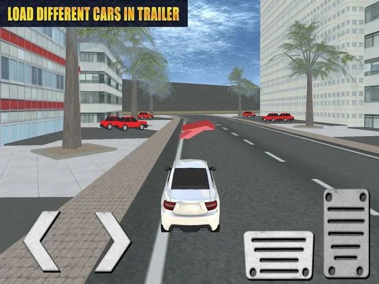 Изображение игры: Car Transporter Truck Drive