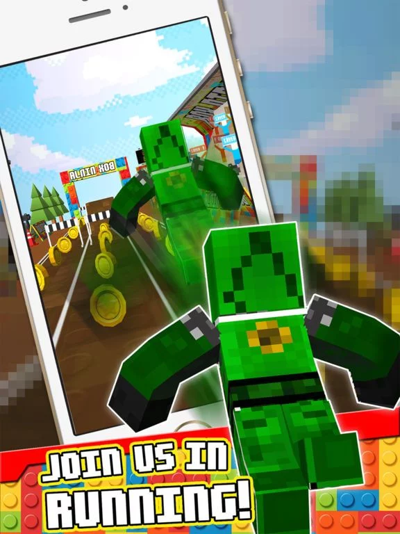 Изображение игры: 3D Block Ninja Running