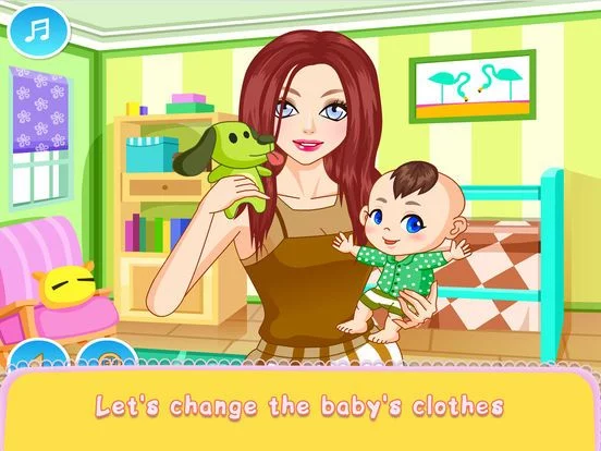Изображение игры: Baby Mom Dressup Beauty Girl Games