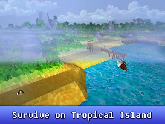 Изображение игры: Craft Tropical Island Survival 3D