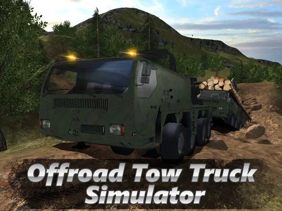 Изображение игры: Offroad Tow Truck Simulator