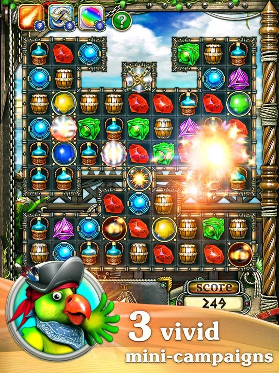 Изображение игры: Jewellust Endless: match 3