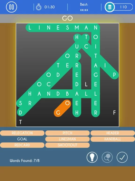 Изображение игры: WordDict: Word Search Puzzles