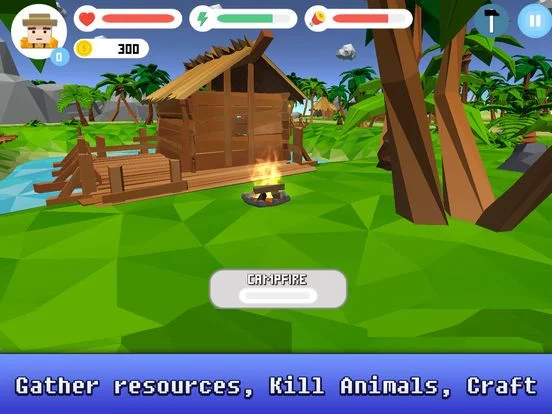 Изображение игры: Craft Tropical Island Survival 3D