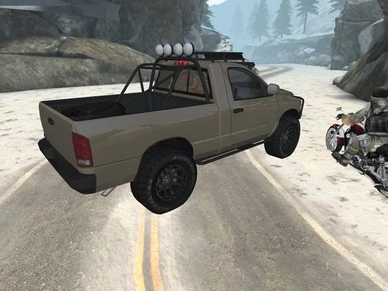 Изображение игры: 3D Snow Truck Racing - eXtreme Winter Driving Monster Trucks Race Games