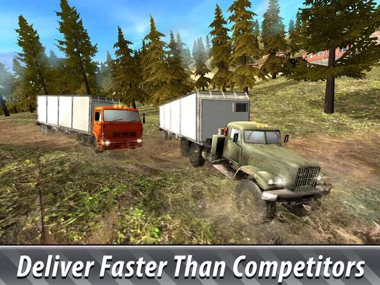 Изображение игры: Offroad Cargo Truck Simulator 3D