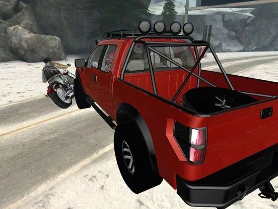 Изображение игры: 3D Snow Truck Racing - eXtreme Winter Driving Monster Trucks Race Games