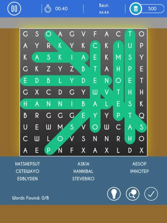 Изображение игры: WordDict: Word Search Puzzles