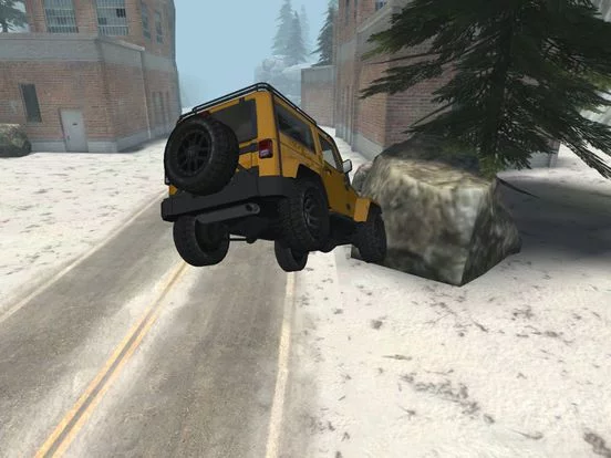 Изображение игры: 3D Snow Truck Racing - eXtreme Winter Driving Monster Trucks Race Games