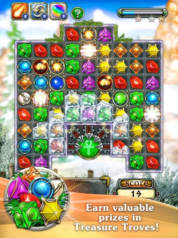 Изображение игры: Jewellust Endless: match 3