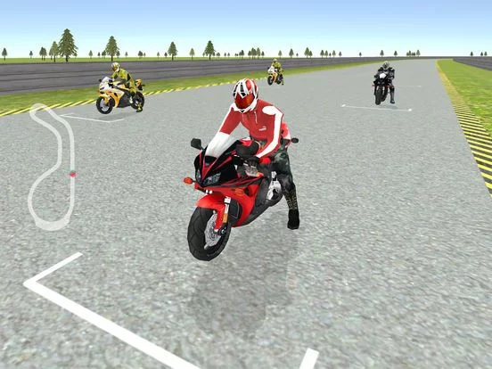 Изображение игры: Bike Racing: Knockout 3D