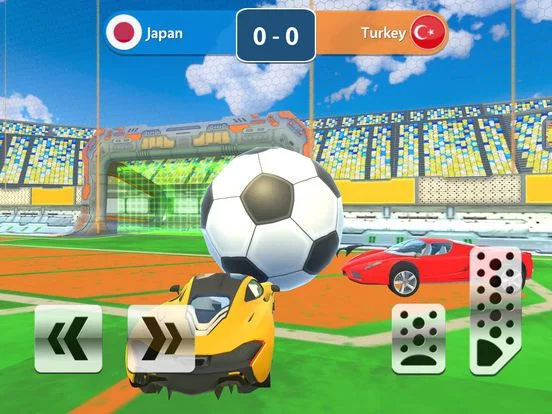 Изображение игры: Sport Car Soccer Tournament 3D