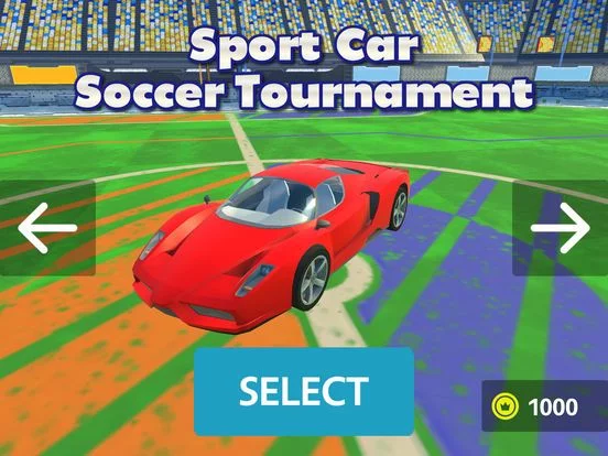 Изображение игры: Sport Car Soccer Tournament 3D
