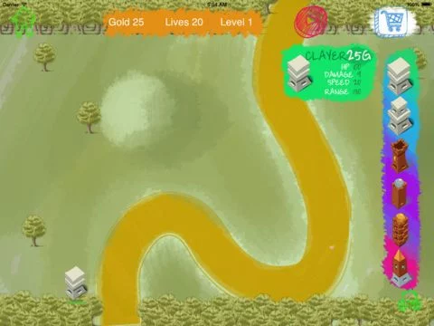 Изображение игры: A Medival Castle Fighting Turret Game - Destroy your Enemy