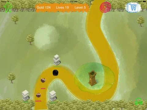Изображение игры: A Medival Castle Fighting Turret Game - Destroy your Enemy