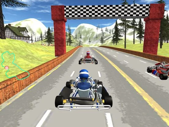 Изображение игры: GO KART CHAMPIONSHIP 3D RACING
