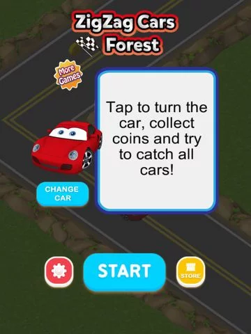 Изображение игры: ZigZag Cars: Forest
