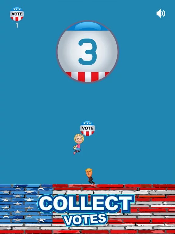 Изображение игры: Wall Trump - Donald & Hillary Edition