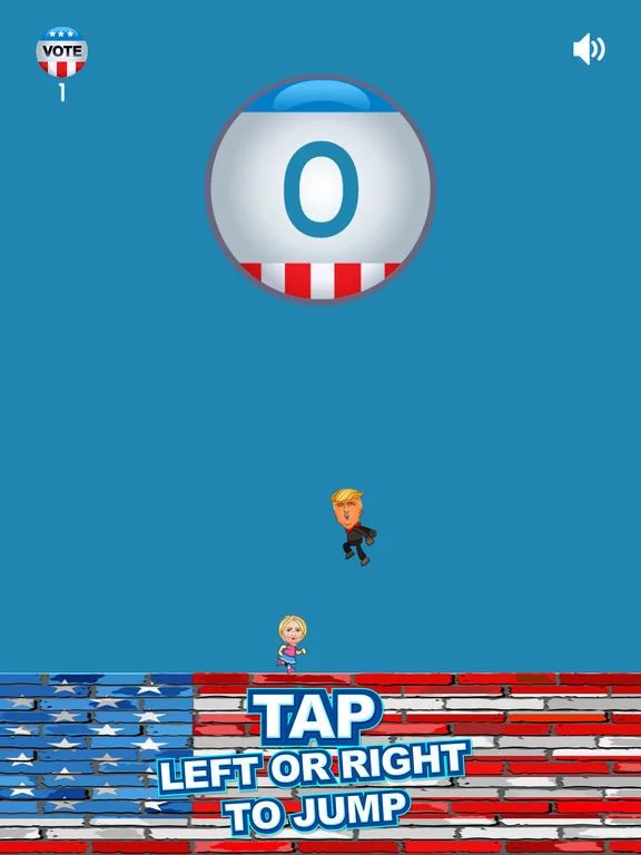 Изображение игры: Wall Trump - Donald & Hillary Edition