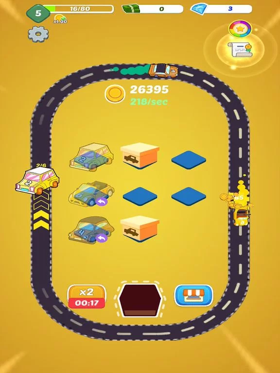 Изображение игры: Merge Cars Tycoon