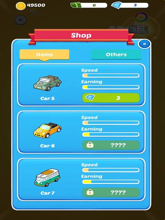 Изображение игры: Merge Cars Tycoon