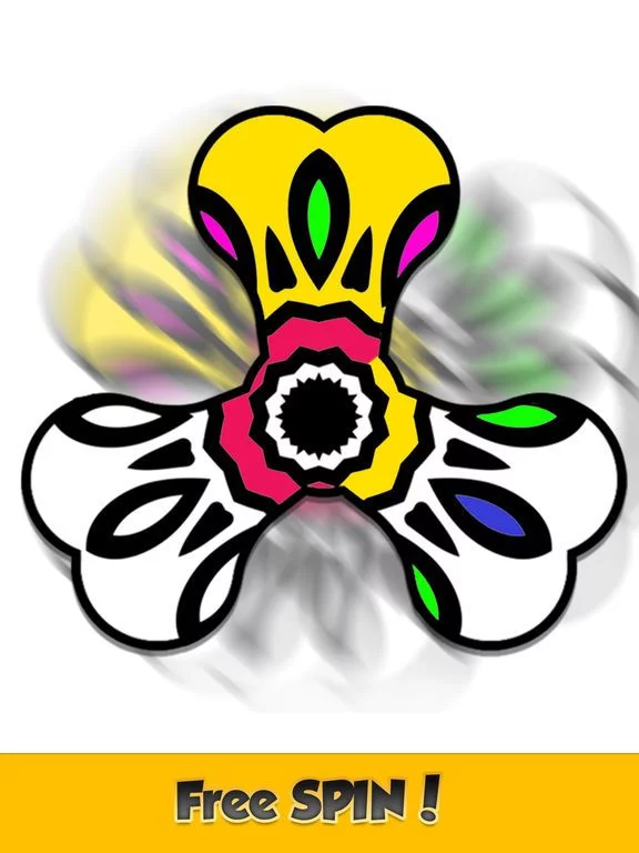 Изображение игры: Coloring book Fidget Spinner