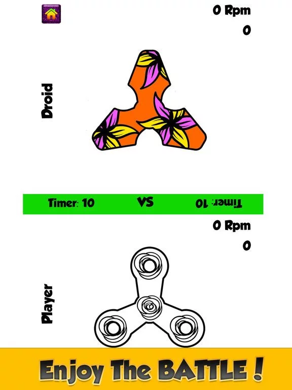 Изображение игры: Coloring book Fidget Spinner