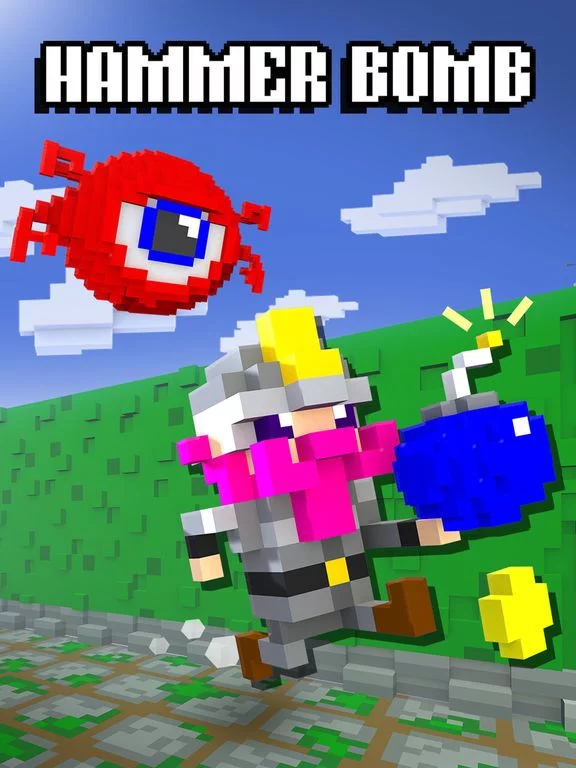 Изображение игры: Hammer Bomb - Creepy Dungeon Mazes!