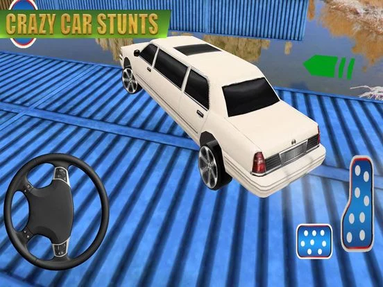 Изображение игры: Unstoppable Limo Car Stunts