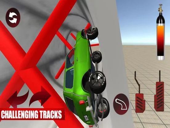 Изображение игры: Stunt Car Driving Pro