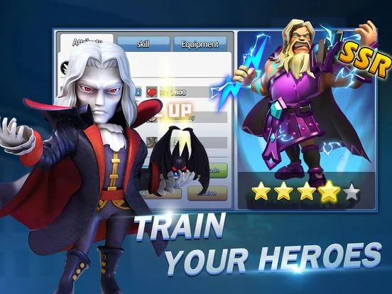Изображение игры: Heroes Mobile: World War Z