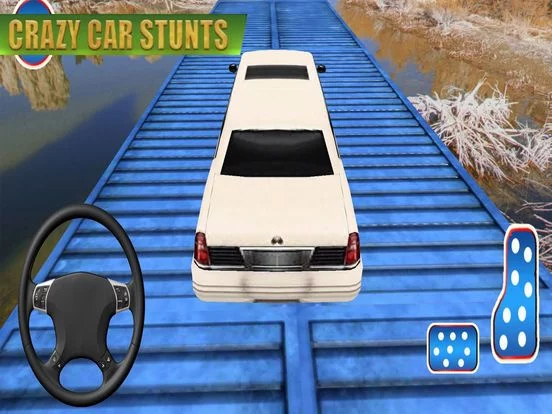 Изображение игры: Unstoppable Limo Car Stunts
