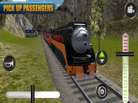 Изображение игры: Train Driving Adventure Sim