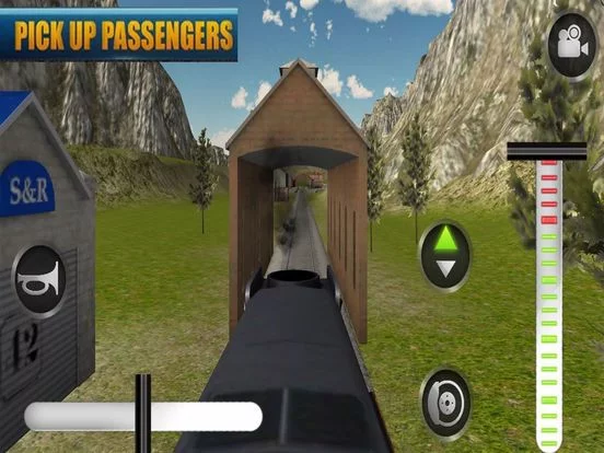 Изображение игры: Train Driving Adventure Sim