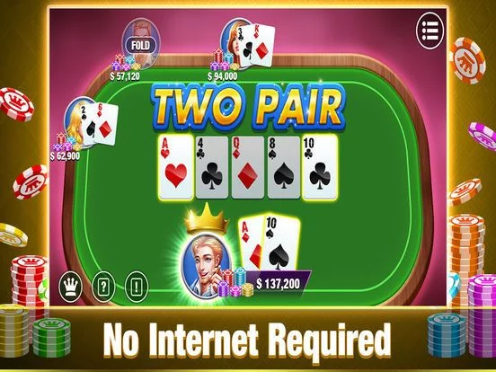 Изображение игры: HD Texas Holdem Offline Poker